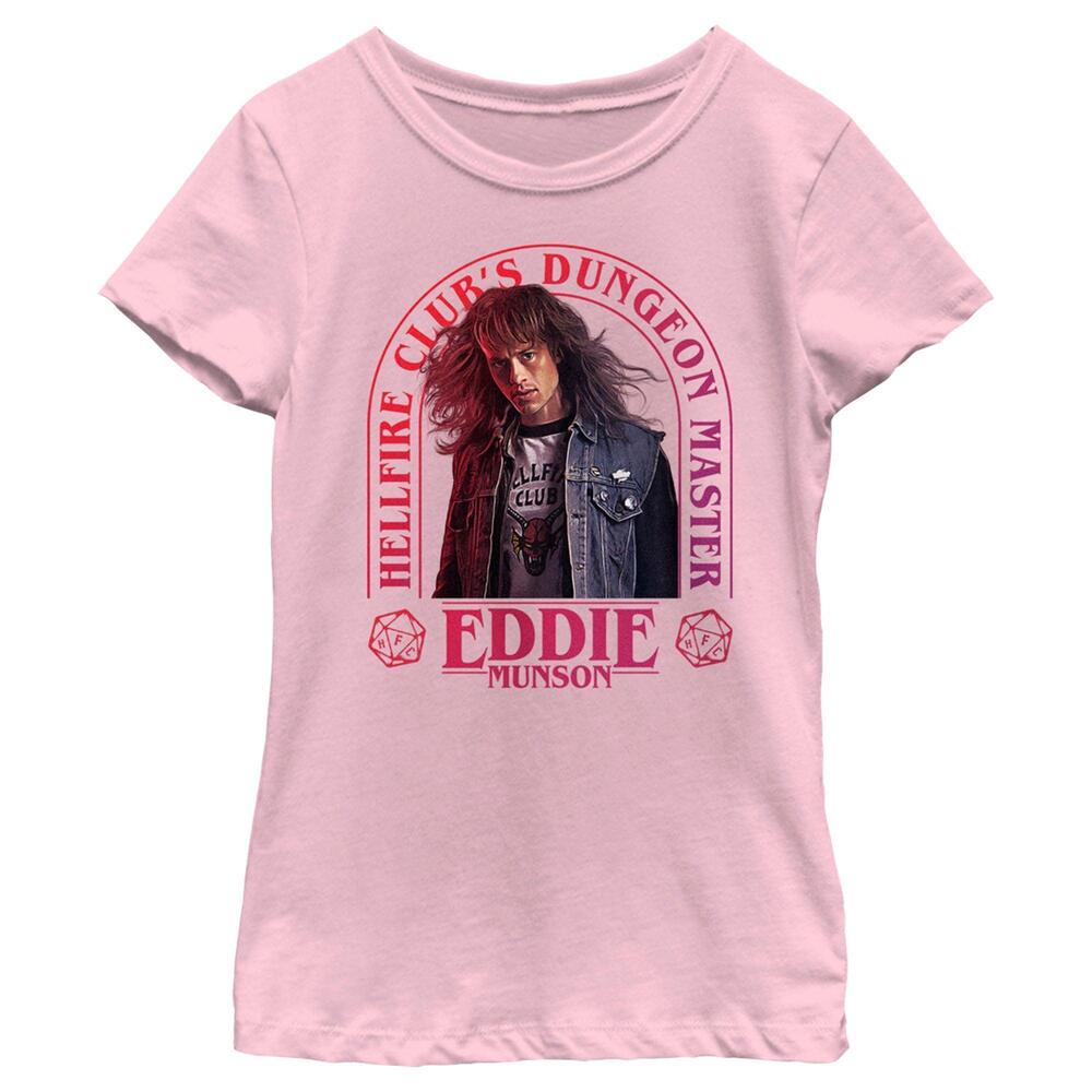 Girls Stranger Things Hellfire Club Dungeon Master Eddie Tshirt